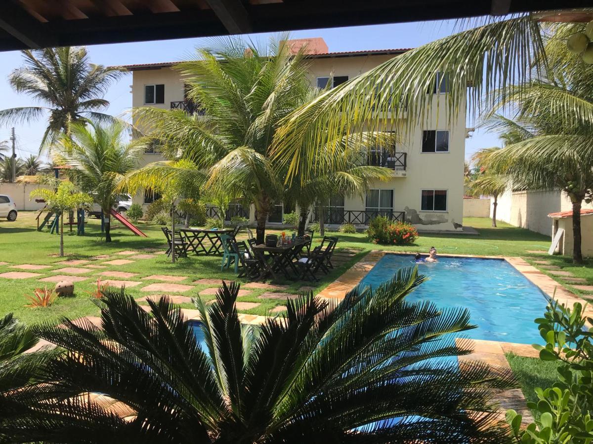 Apartamento Com Vista Para O Mar, Piscina , Deck , Playground E Estacionamento . 타이바 외부 사진