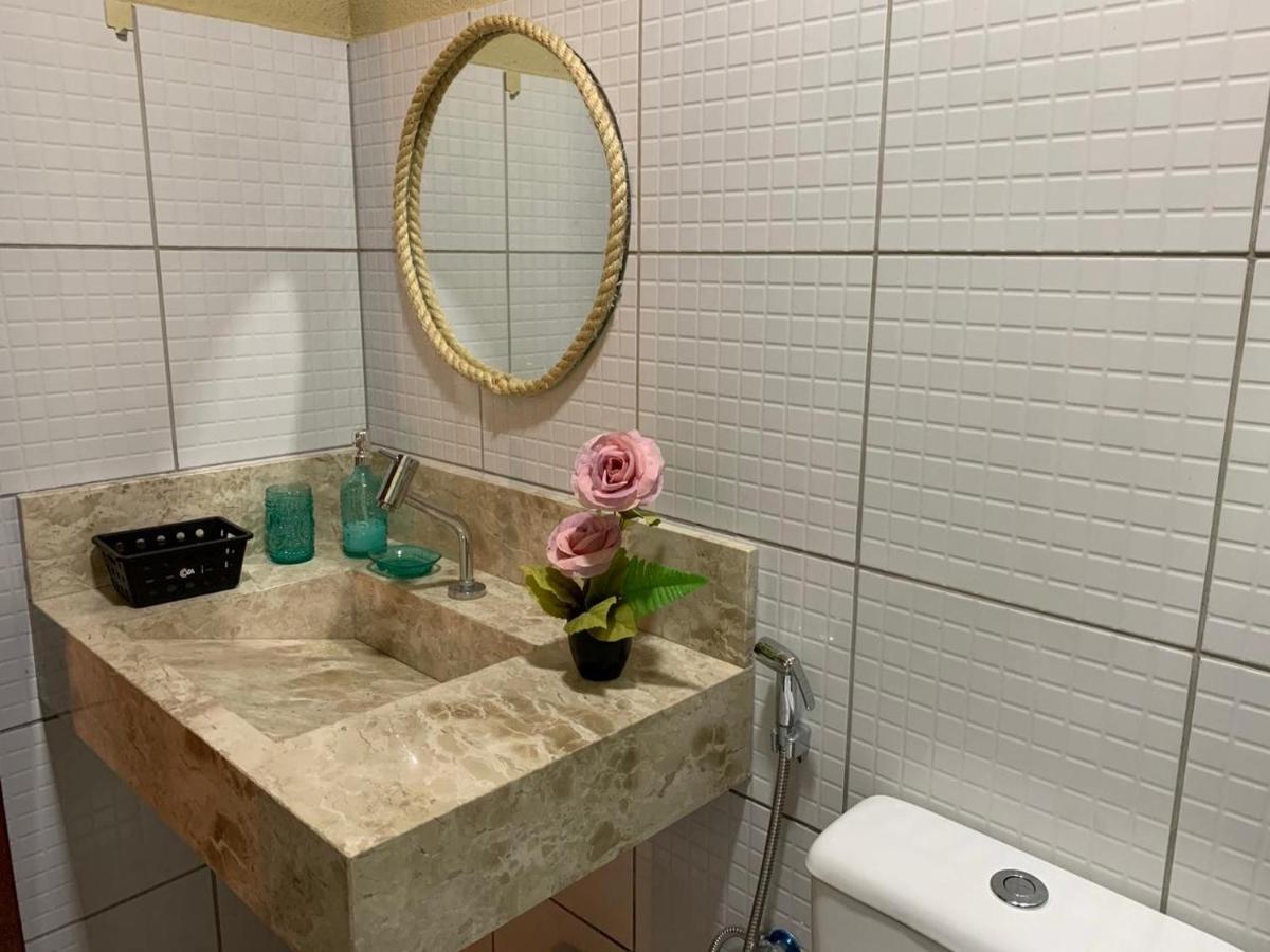 Apartamento Com Vista Para O Mar, Piscina , Deck , Playground E Estacionamento . 타이바 외부 사진