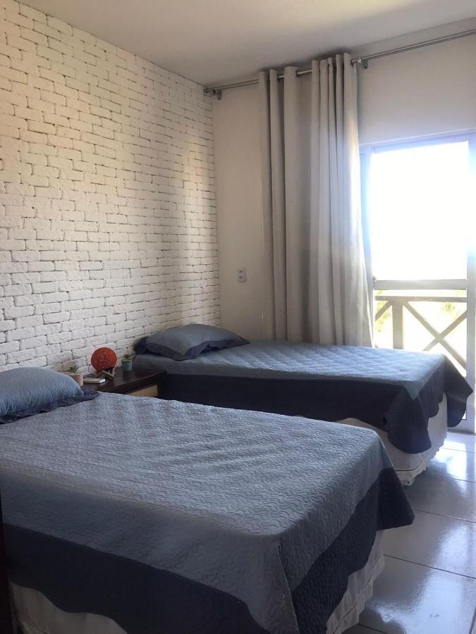 Apartamento Com Vista Para O Mar, Piscina , Deck , Playground E Estacionamento . 타이바 외부 사진